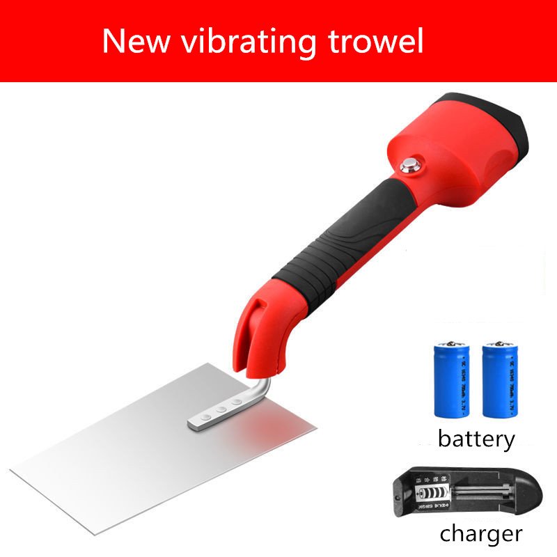 Rubber Handle Plastering Uilding Tools Plastering Steel Plastering Square Wood Handle Trowel Scraper Bricklayer Building Tool