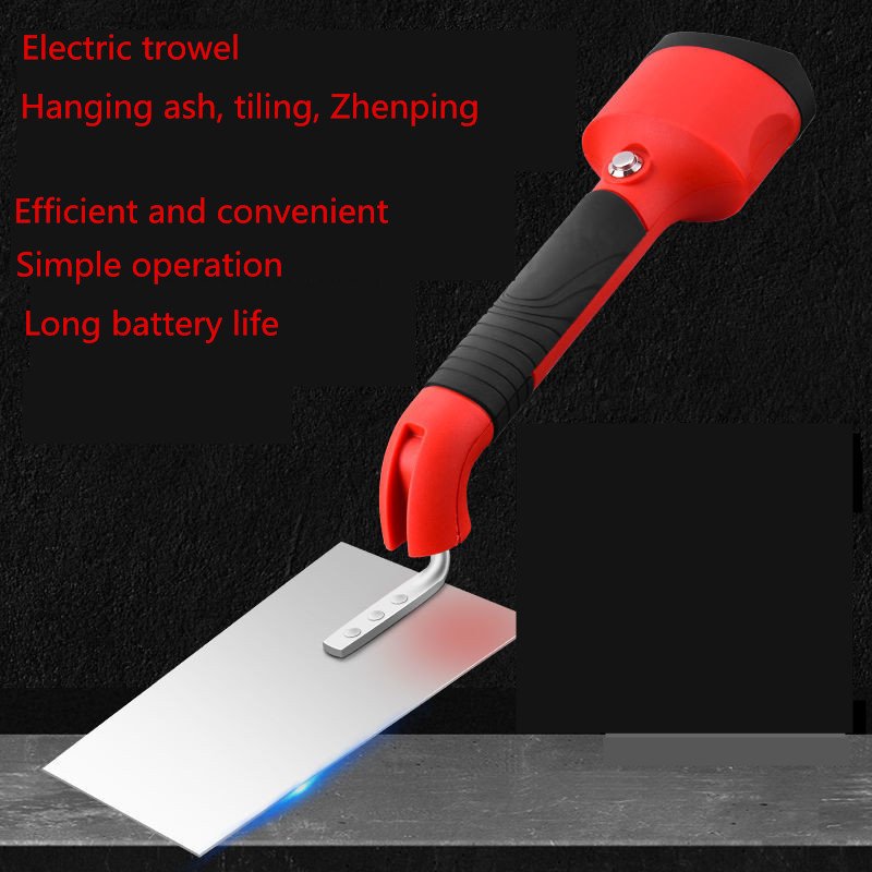 Rubber Handle Plastering Uilding Tools Plastering Steel Plastering Square Wood Handle Trowel Scraper Bricklayer Building Tool