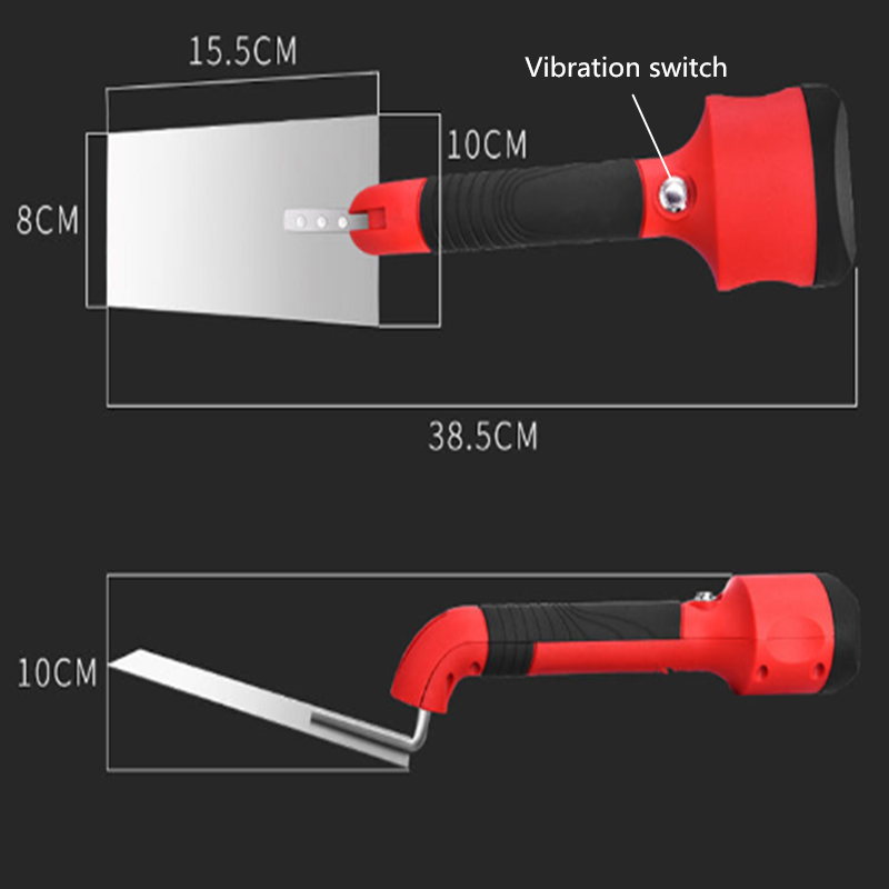 Rubber Handle Plastering Uilding Tools Plastering Steel Plastering Square Wood Handle Trowel Scraper Bricklayer Building Tool