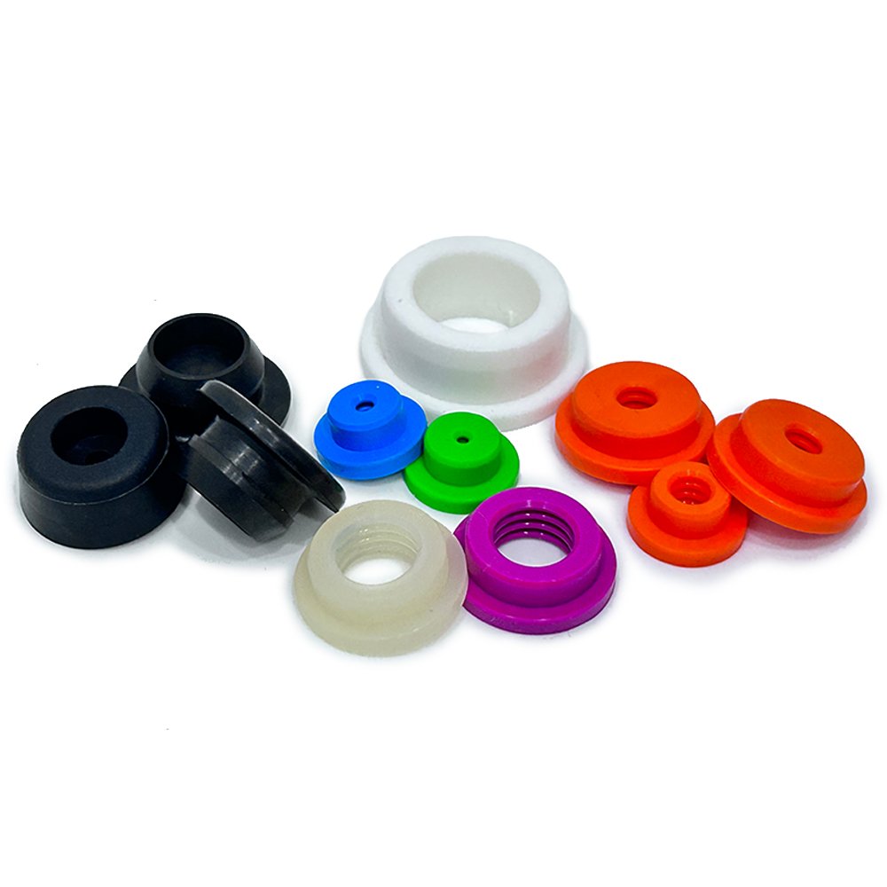 Silicone Flat round Gasket Waterproof Rubber Gasket Seal in EPDM NBR Material O Ring Pattern Moulding Process