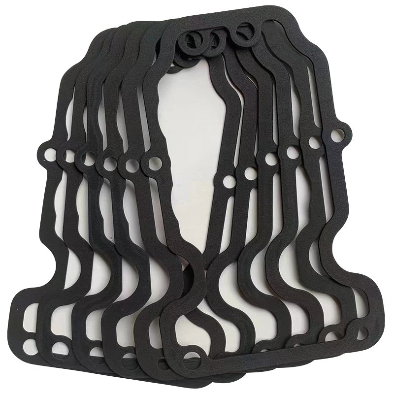 Silicone Flat round Gasket Waterproof Rubber Gasket Seal in EPDM NBR Material O Ring Pattern Moulding Process