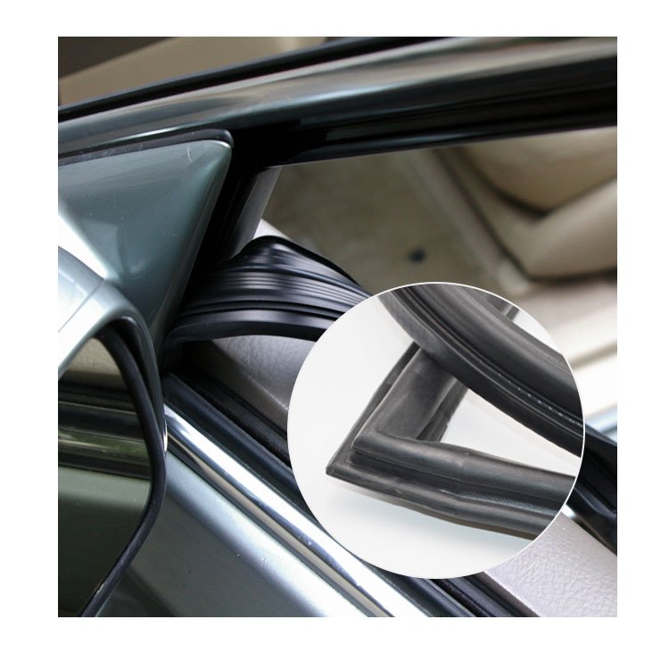 Waterproof Windproof Seal Strip OEM rubber Extrusions Automotive Windows Car Door Rubber Seal Strip