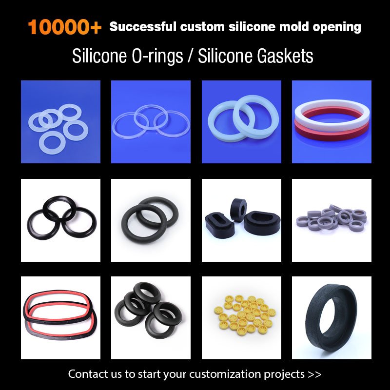 Factory Direct Custom Silicone Parts Product Medical Food Grade Molded Silicone Rubber Parts