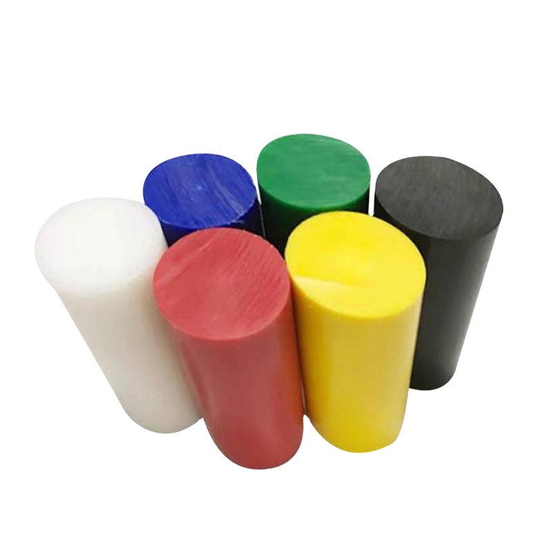Engineering plastics black nylon rod Blue nylon rod High toughness wear-resistant PA66 nylon rod White wholesale