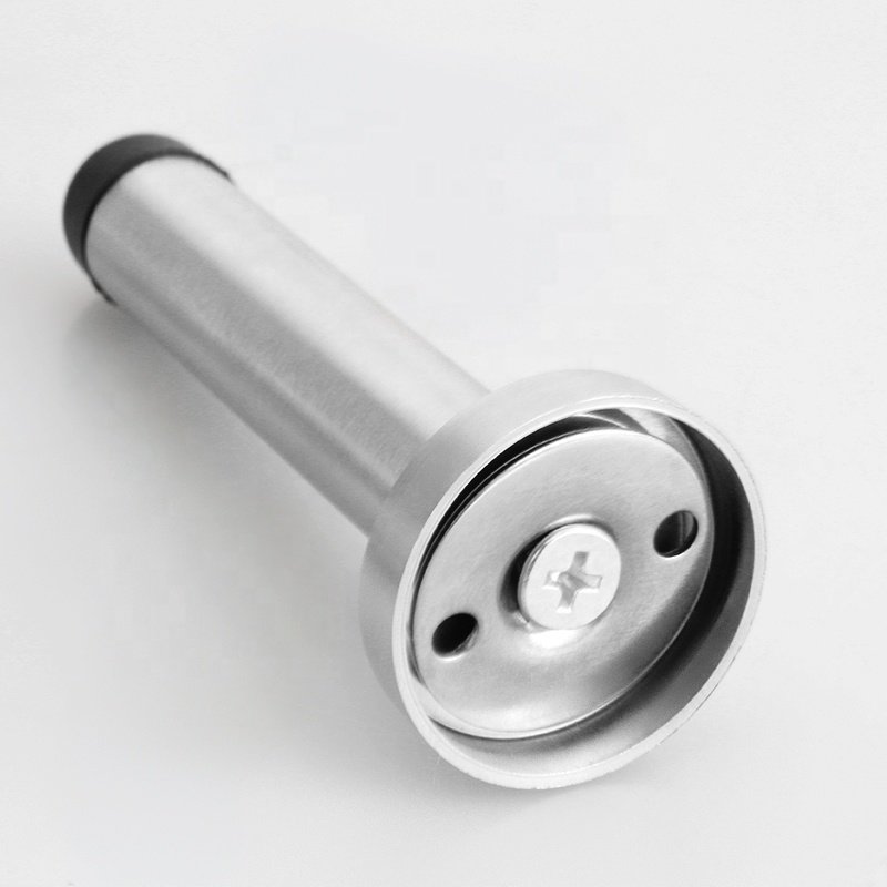 Roeasy Heavy Duty T Shape 201 Stainless Steel Door Stopper Silver Color Door draft Stops Magnetic Door Holder Stopper