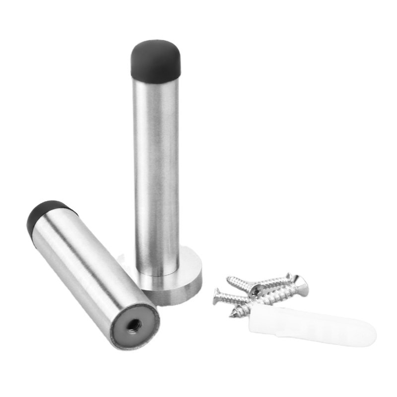 Roeasy Heavy Duty T Shape 201 Stainless Steel Door Stopper Silver Color Door draft Stops Magnetic Door Holder Stopper