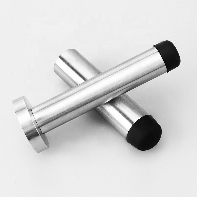 Roeasy Heavy Duty T Shape 201 Stainless Steel Door Stopper Silver Color Door draft Stops Magnetic Door Holder Stopper