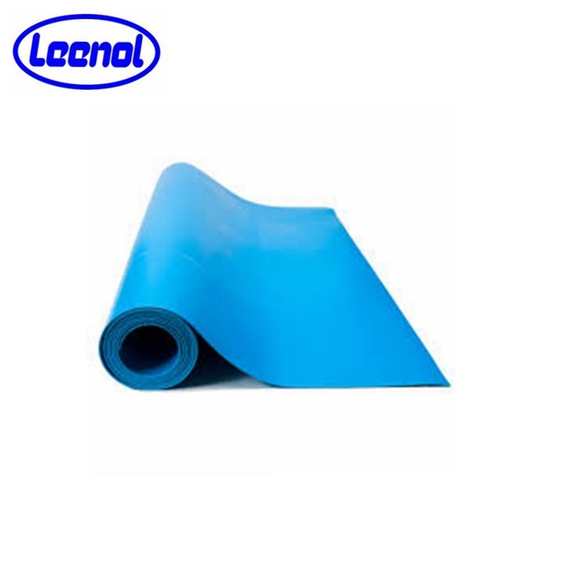 Leenol Factory Custom 2mm 3mm Table Rubber ESD Table mat Roll Floor Antistatic Anti-Static ESD Rubber Mat