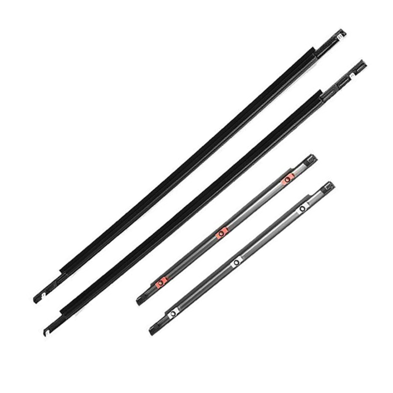 Car Auto Door Window Outer Belt Rubber Weatherstrip Weather Strip Belt Molding For Toyota FJ Cruiser 2007 2008-2012 2013 2014