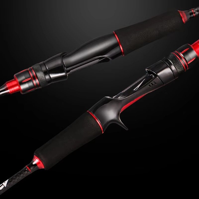 High Quality Saltwater Fishing Rod ML Carbon Fiber Spinning Pole Bait Casting Fishing Rods Pesca