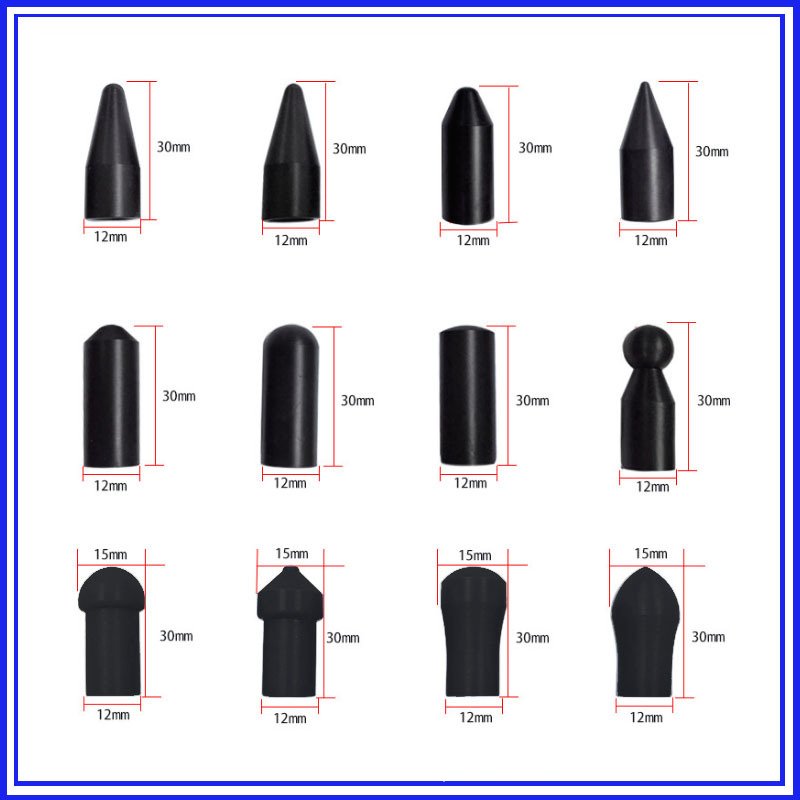 6pcs Hook Kits Dent Removal Hook Rods PDR Paintless Dent Repair Pro Rod Sets