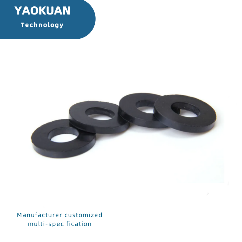 Black Rubber High Quality Impact Rubber Ring For Belt Conveyor Roller