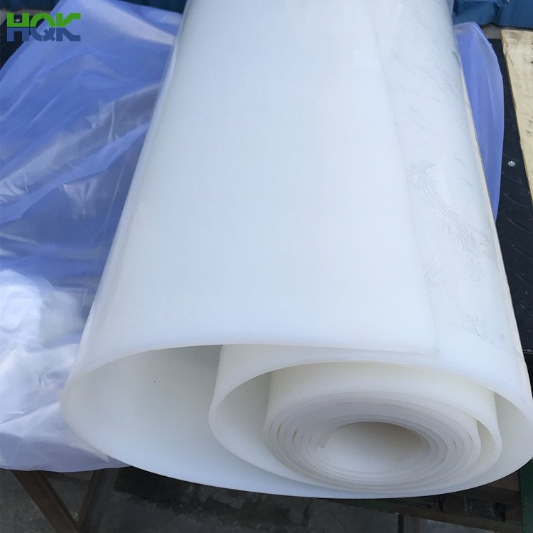 Heat Resistant Transparent Food Grade Silicone Rubber Sheet 500 x 500mm x 1mm