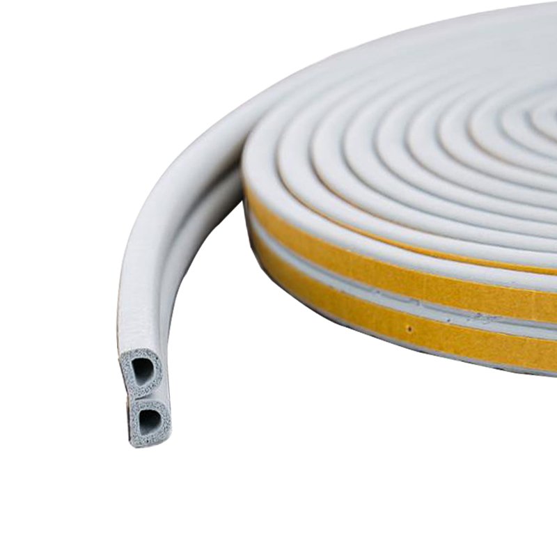 Door Window Gasket Soundproof Seal Strip Self-Adhesive Rubber Foam Weatherstrip Windows Sealed