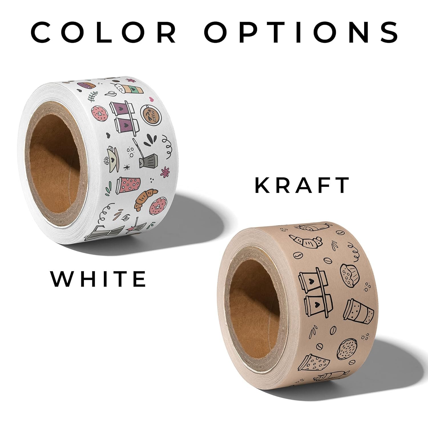 Custom Logo Printed Low MOQ Kraft Paper Packing Tape For Carton Packaging And Fixed Large Items