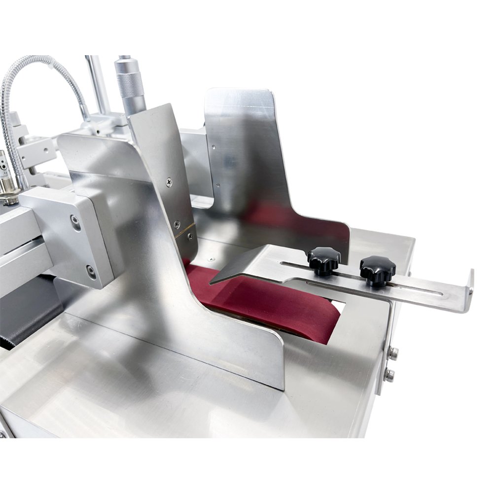 INCODE Mini Automatic Feeder Electric Metal 25cm Roll Cutter Paging Rubber Belt Conveyor Packaging Electric Metal Roll Machine