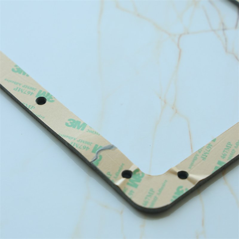 High Elastic Soft FKM Rubber Sponge Gasket Sheet Closed Cell High Foaming Rubber Washer with Custom Cutting Processing Service