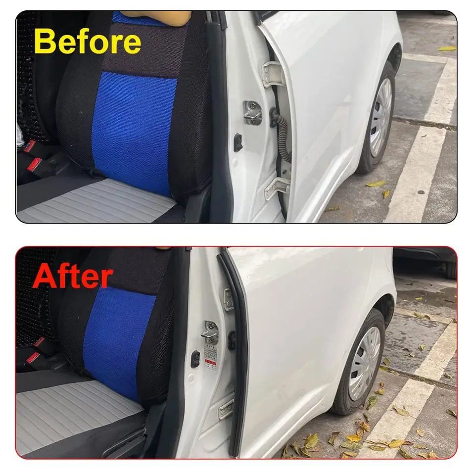 Car Door Rubber Seal Strip Automotive Weather Stripping for Boats, Automobile, RVs, Trucks, and Home Applications