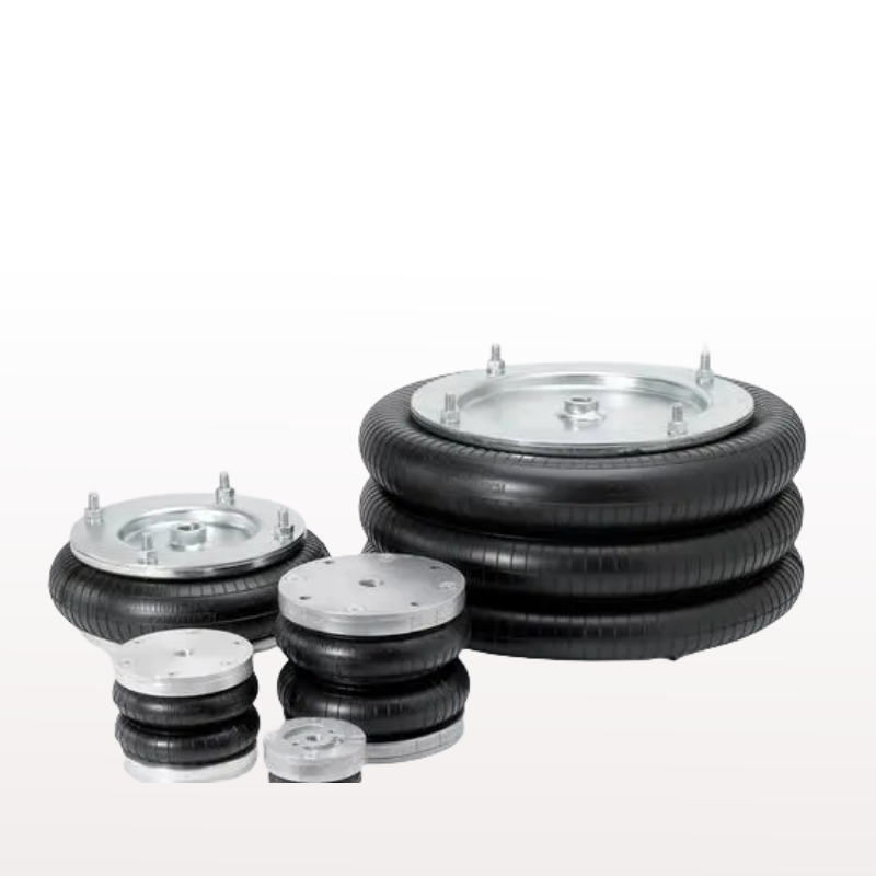 Automotive suspension system accessories Double rotary rubber air spring