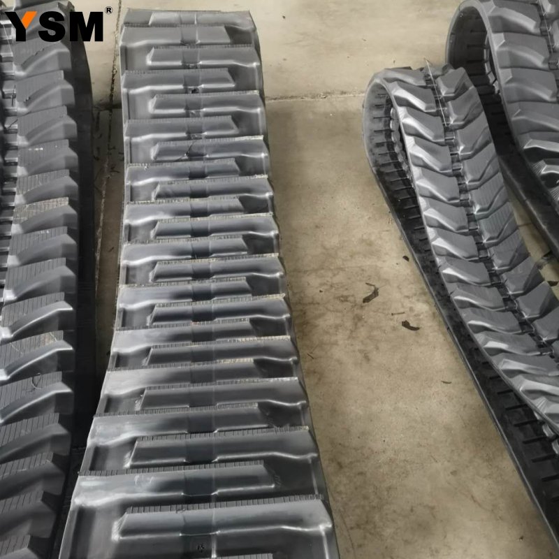 Oem Wholesale Excavator Parts Factory Price Undercarriage Chassis 420 X100X54 450X86X55 Excavator Rubber Track