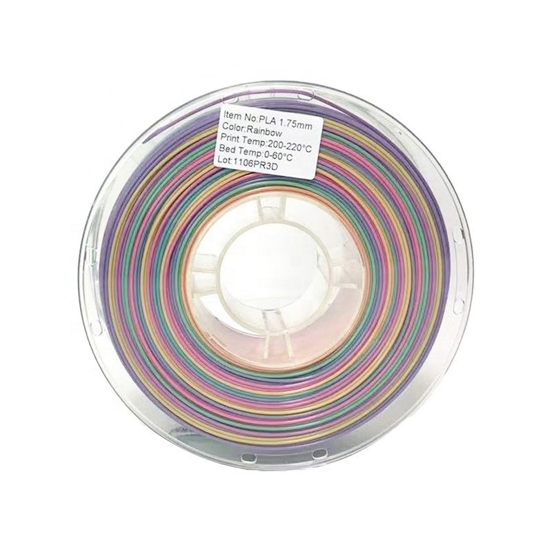 Heat Resistant 1.75 mm 3d Printer Pla Filament 1kg Flexible Strength High Solid Plastic Rods For Crafts