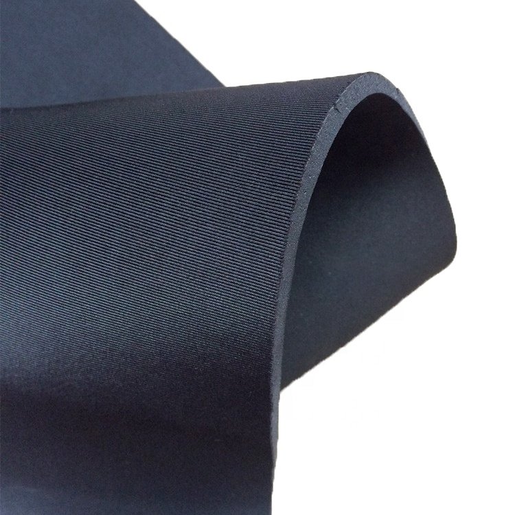 Stretch Fabric Neoprene Sheet SBR CR Coated Polyester Nylon Laminated OEM Self Adhesive Neoprene