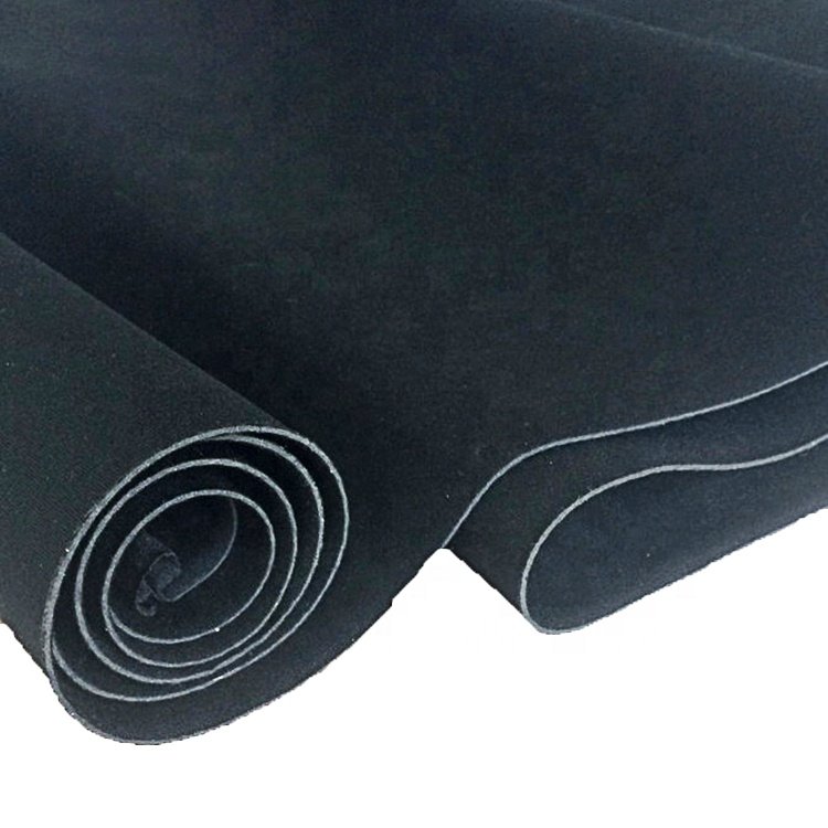 Stretch Fabric Neoprene Sheet SBR CR Coated Polyester Nylon Laminated OEM Self Adhesive Neoprene