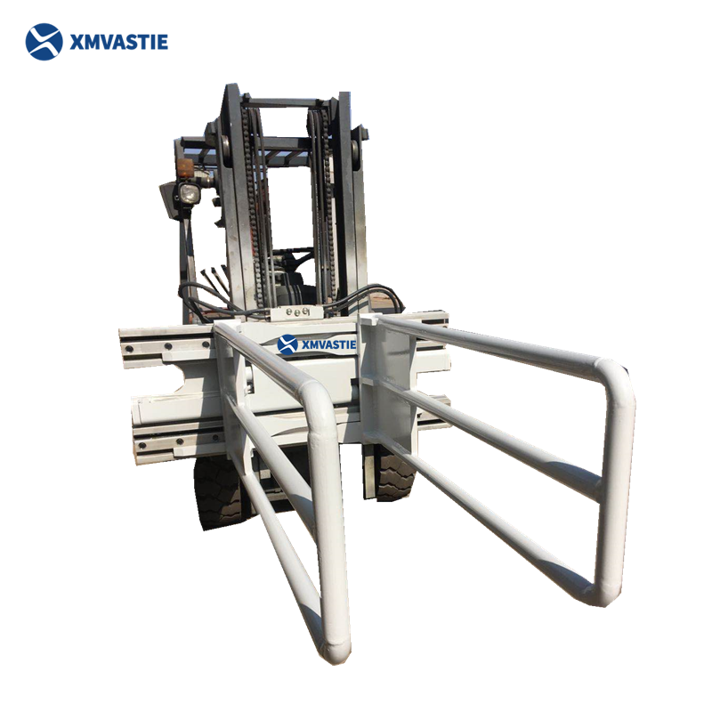 Long arm Fixture forklift accessories foam rubber clamps Suitable for large size carton