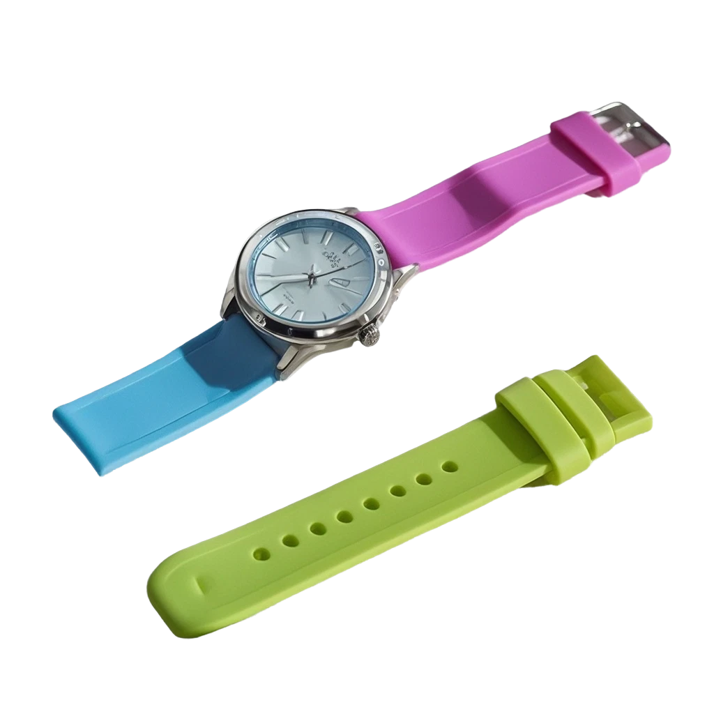 Silicone Watch Band Durable Rubber Product for Timepiece Accessories