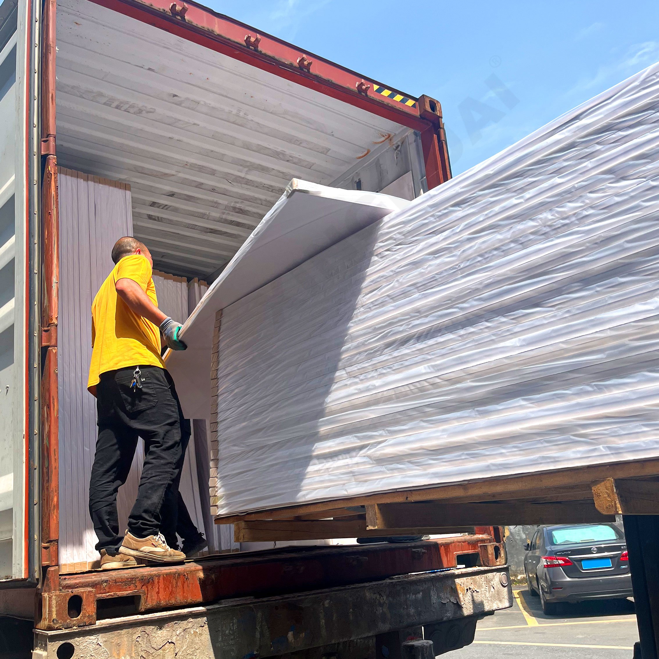 4x8 ft High Impact Resistance pvc boards for construction Waterproof And Fire Retardant