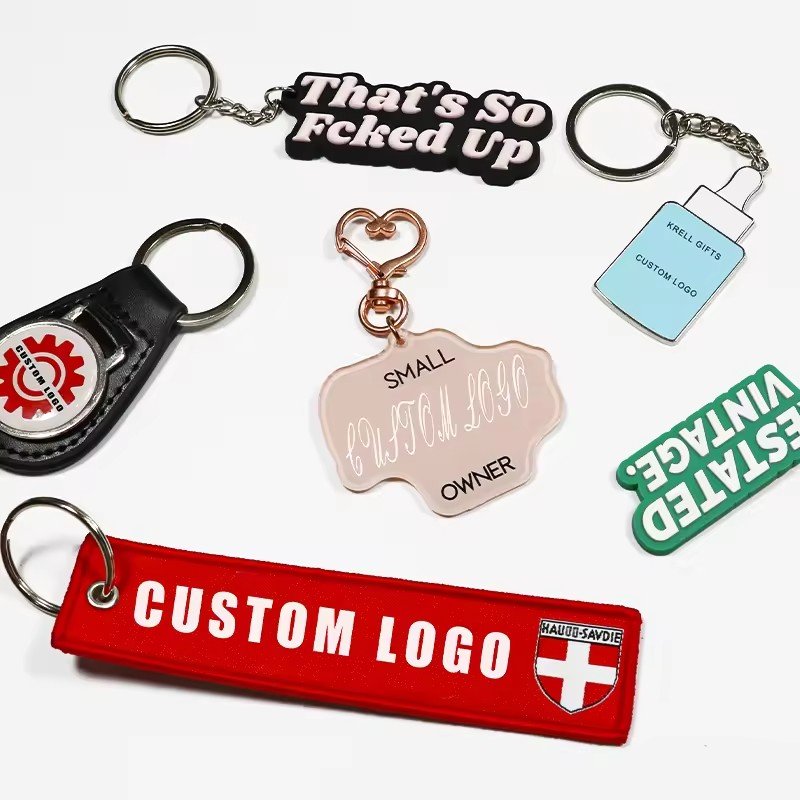 3D Customized Rubber Keychain moules silicone Silicone Keychains Personalized Key Chain