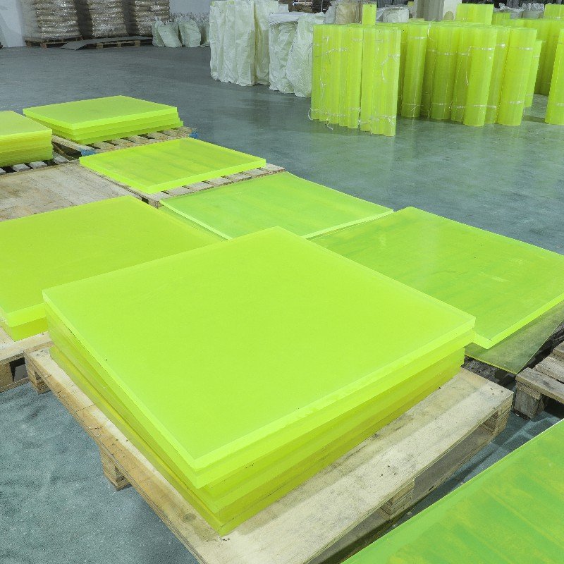 Good Tensile Strength Cast Custom Size 1-100mm Thickness Yellow Polyurethane Sheet Pu Sheet