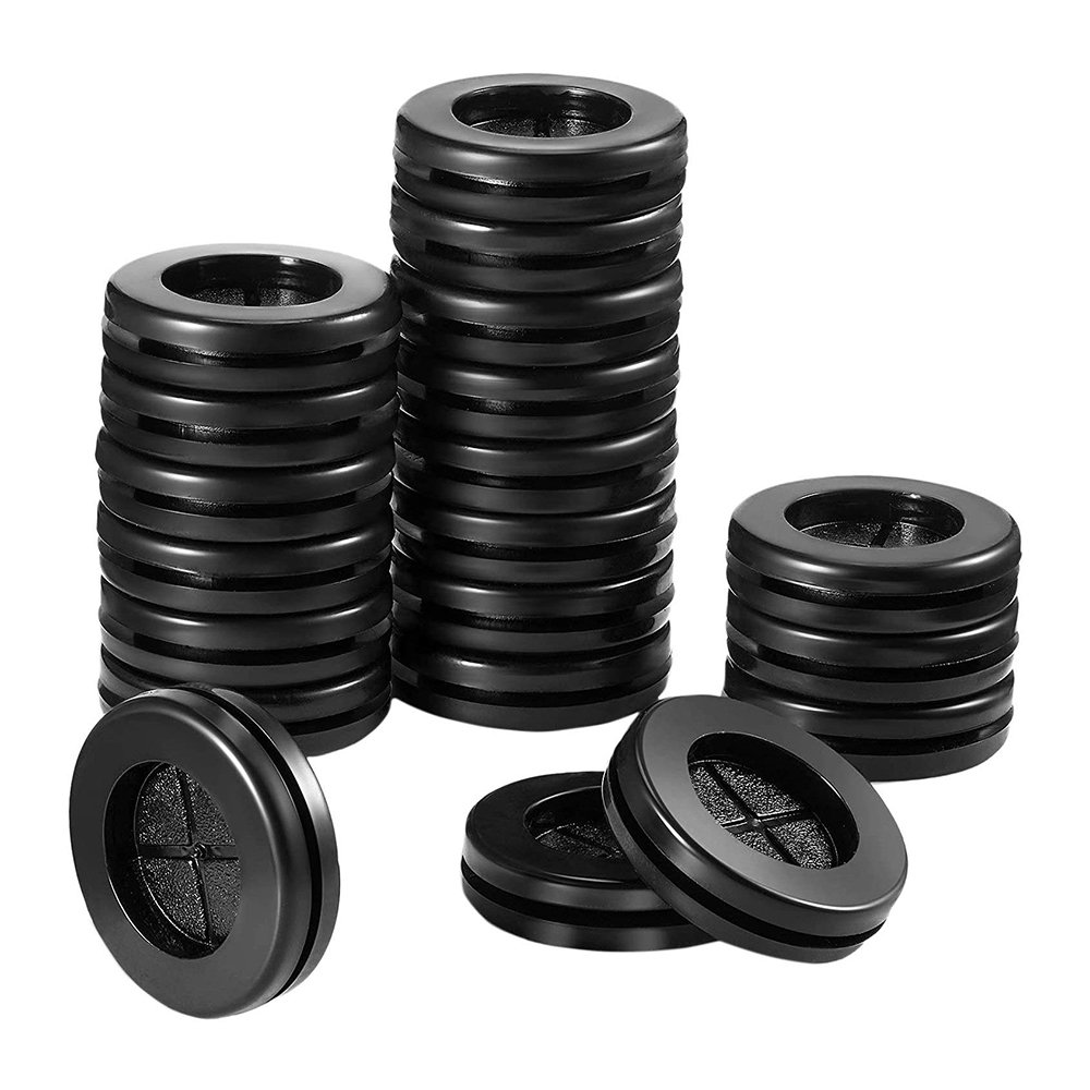 Rubber Hole Grommet Eyelet Ring-Firewall Grommets Automotive for Wires, Cables, Electrical Outlet Loop Protector