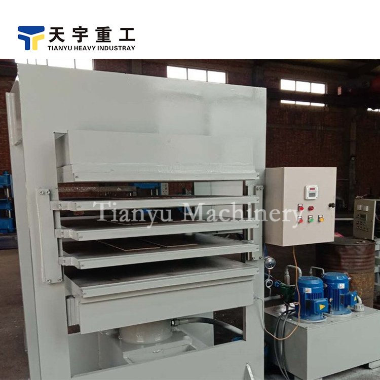 Tyre/tire Car Floor Mats Vulcanizing Press Machine Hydraulic Press Rubber Tiles Molding Machine