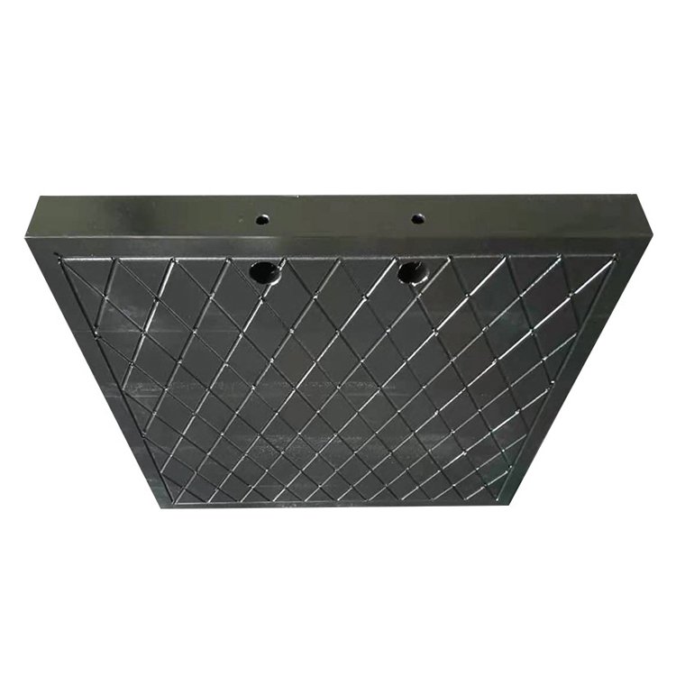 Impact strength uhmwpe sheet for crane mat mobile outrigger pad crane support pad trailer stabilizer pad