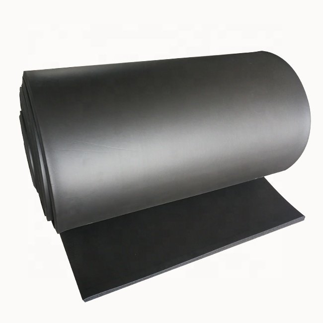 Heat release coefficient heat resistance foam sheet for HVAC application