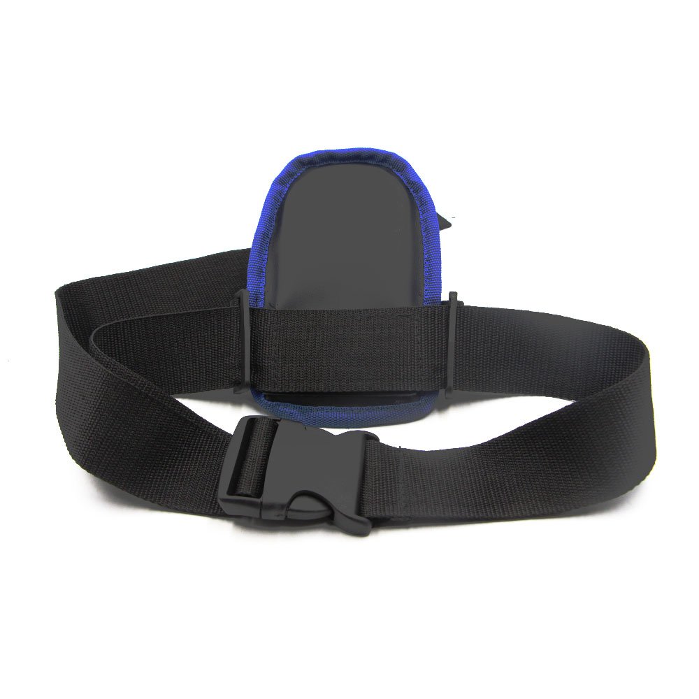 Light and portable EVA black and blue fishing fighting belt rod holder