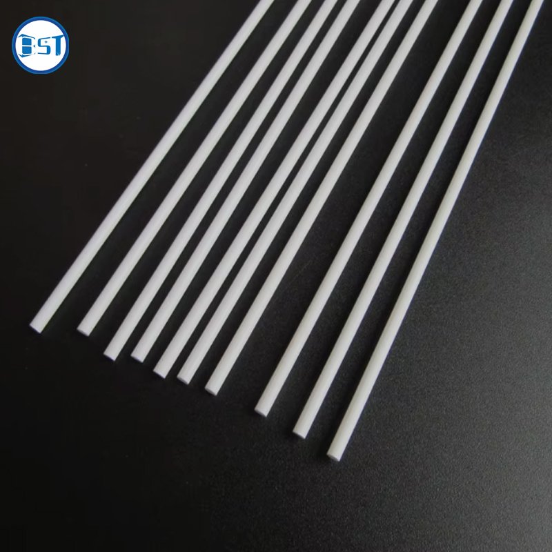 White color thin stick flexible PVC rod 2mm/3mm/4mm/5mm size