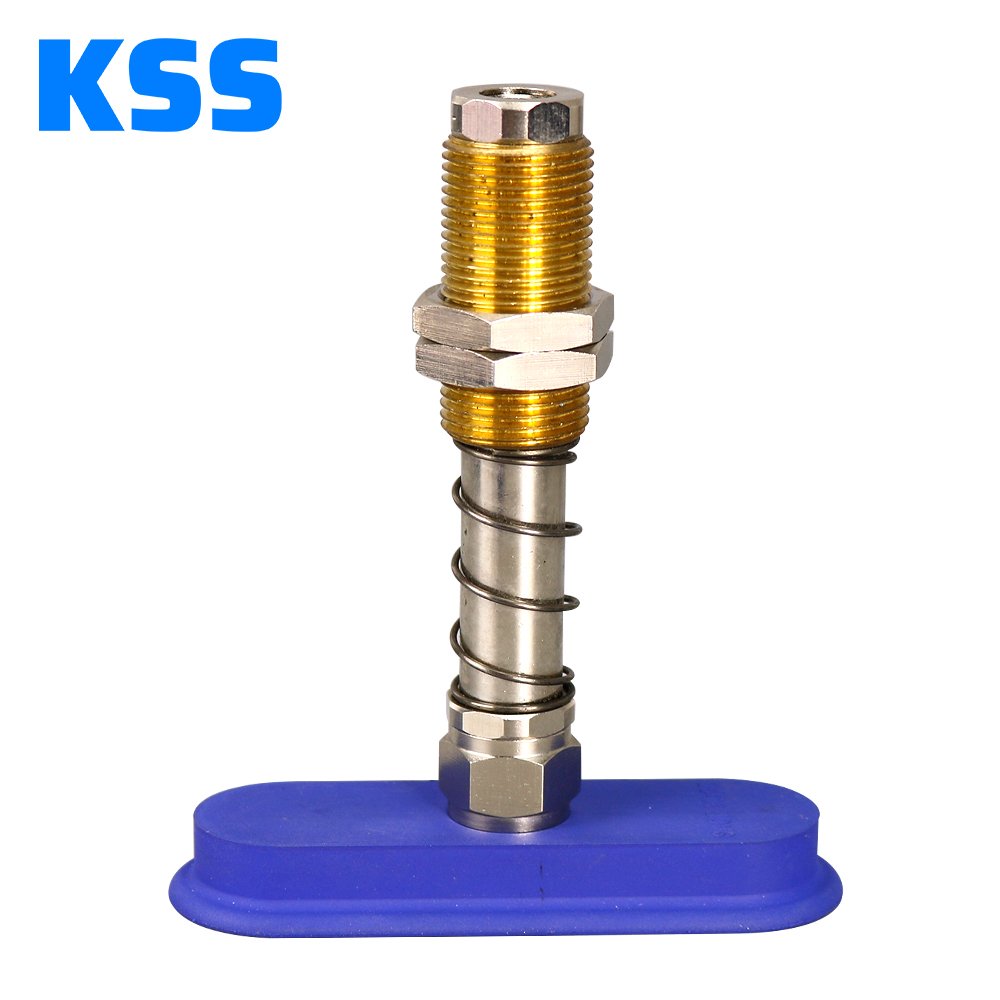 Trend 2024 Bellows Vacuum Suction Cups (Oval) SAOF-100*50 Vacuumsaugnapf Oval Silicone Suction Cup Vacuum Sucker suction cup