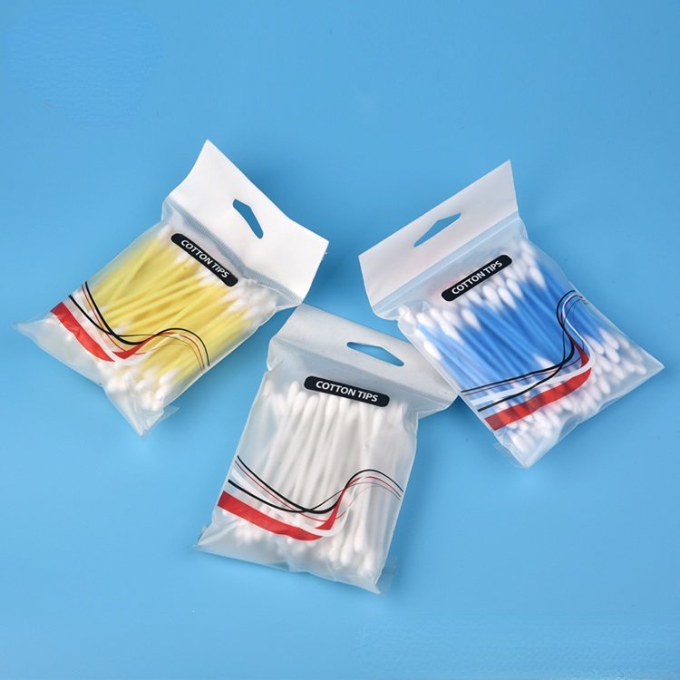 Economical and practical disposable plastic rods and cotton swabs of medical grade that do not mold