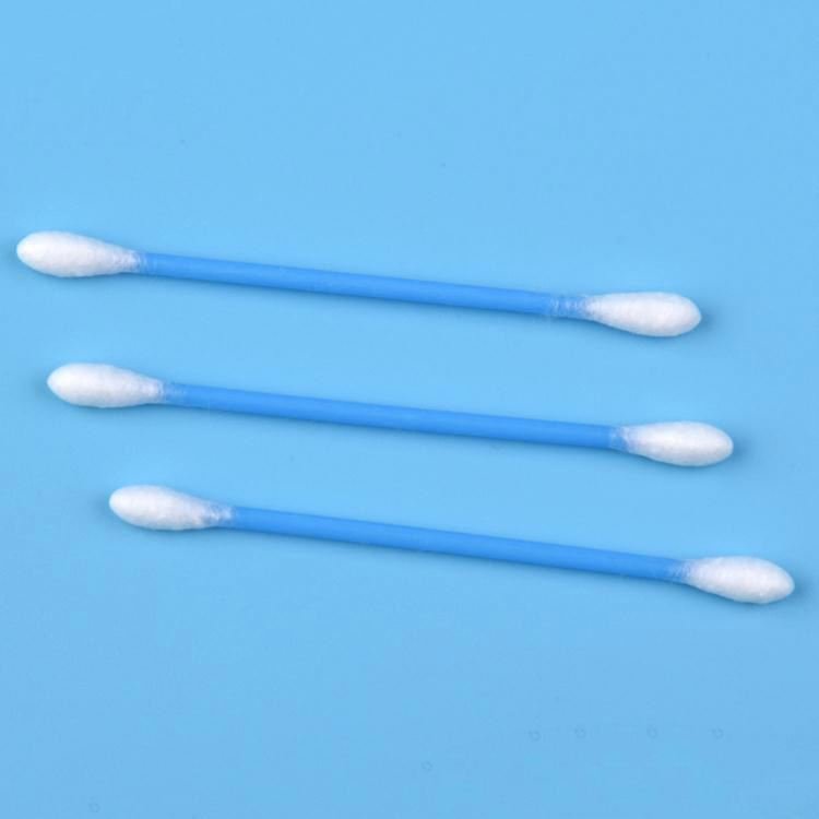 Economical and practical disposable plastic rods and cotton swabs of medical grade that do not mold