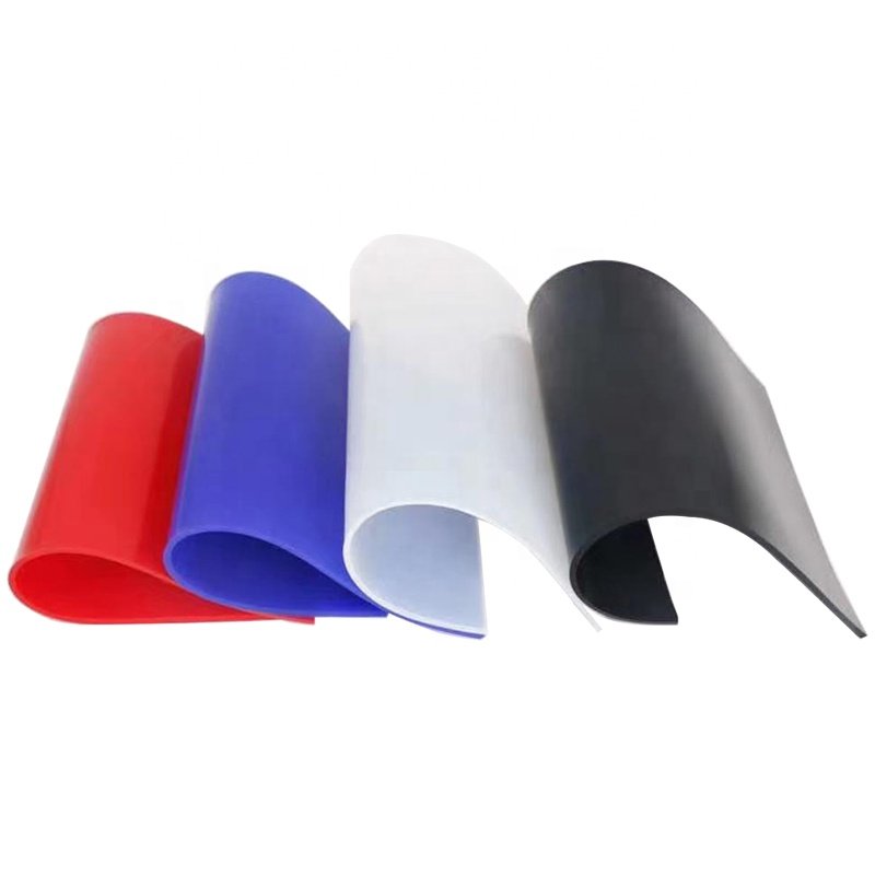 Heat resistance 0.5mm 1mm blue transparent silicone mat