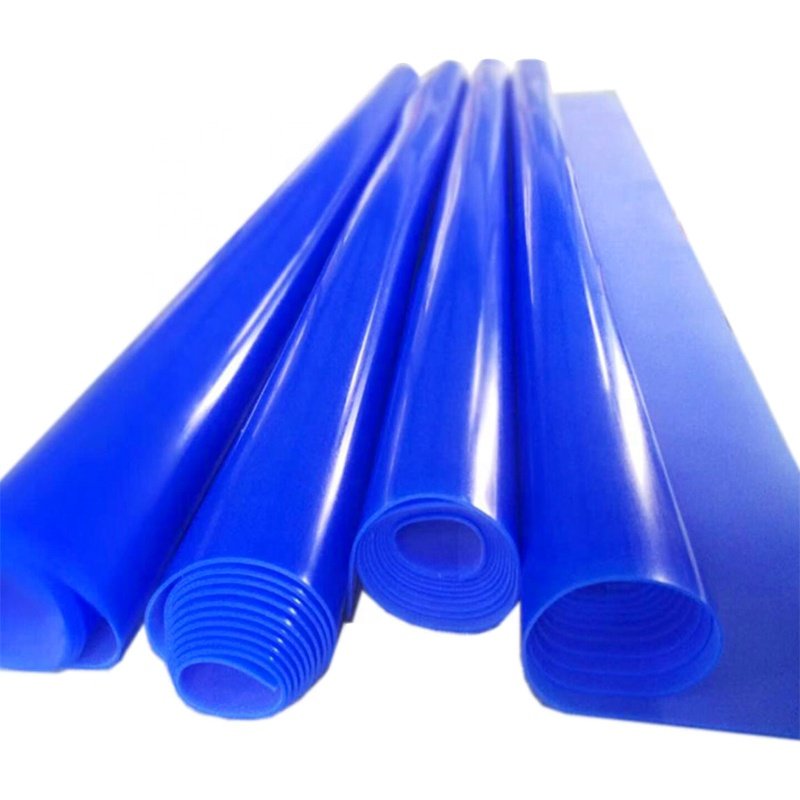 Heat resistance 0.5mm 1mm blue transparent silicone mat