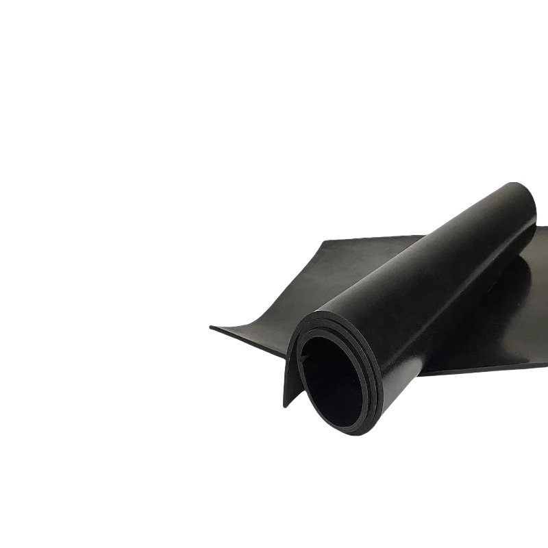 Rubber pads wear-resistant non-slip insulation leather pads thin rubber black pads processing custom rubber sheet