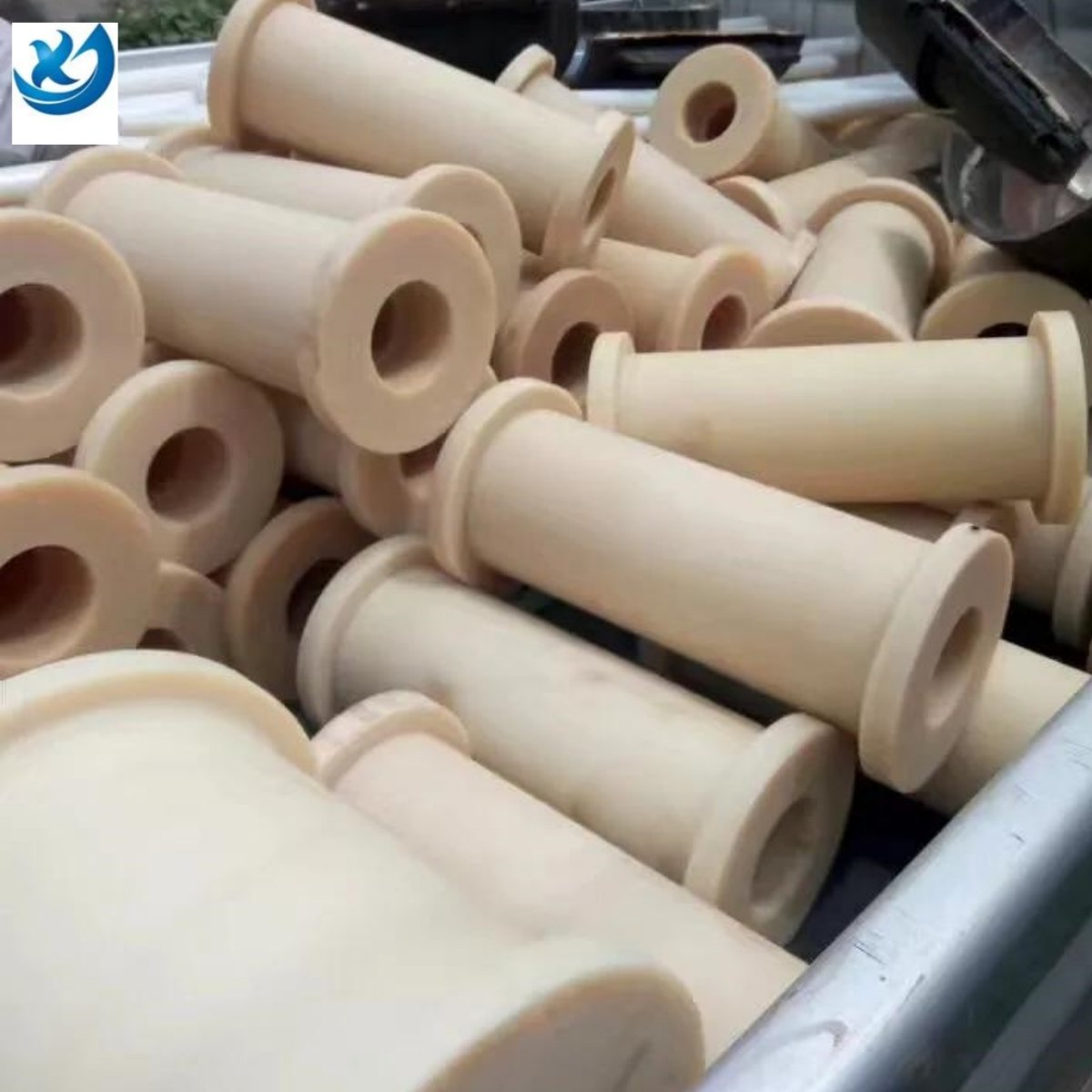 Custom Pom uhmwpe/hdpe nylon plastic parts cnc machining part China for sale