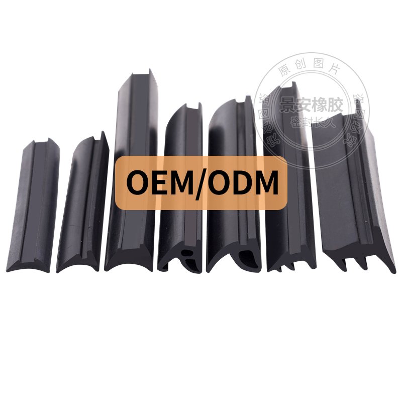 u channel self adhesive sponge foam buffer bumper black door window building glass seal for protective epdm rubber seal strip