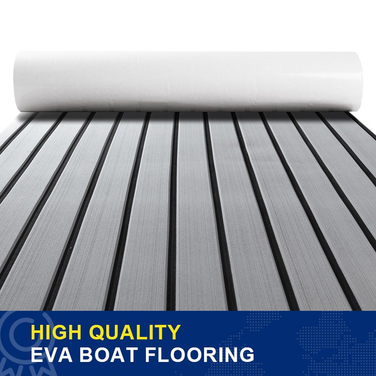 Wholesale Foam Sheet Carpet Synthetic Wood Marine Floor Decking Faux Teak Boat Flooring For Boats