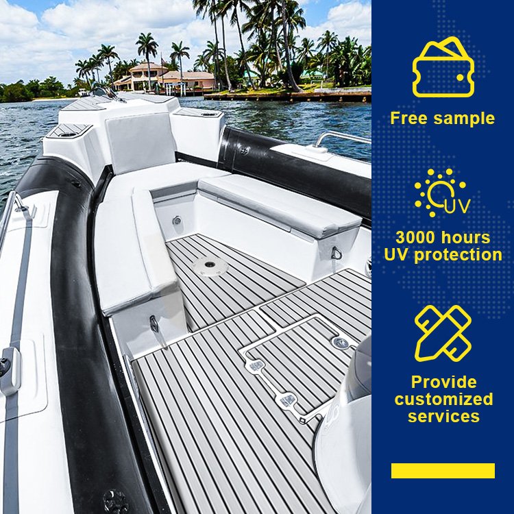 Wholesale Foam Sheet Carpet Synthetic Wood Marine Floor Decking Faux Teak Boat Flooring For Boats