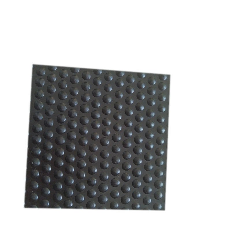 Hole rubber mat for ships Non-slip rubber snow mat with hole hollow rubber mat for shock absorption and aging resistance