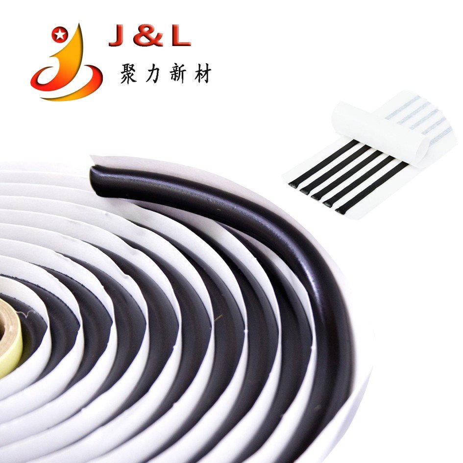 Double side self-adhesive waterproof butyl rubber sealing tape for cars